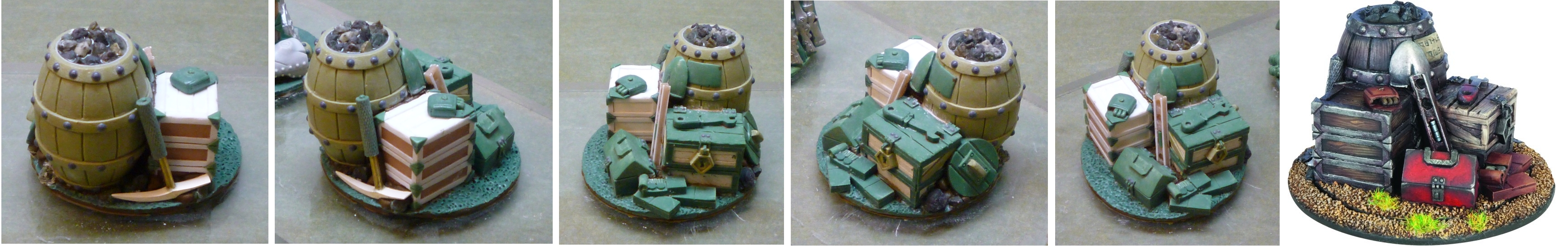 Warmachine Jack Fuel Objective Marker