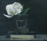Flower Painting Study by soybeans