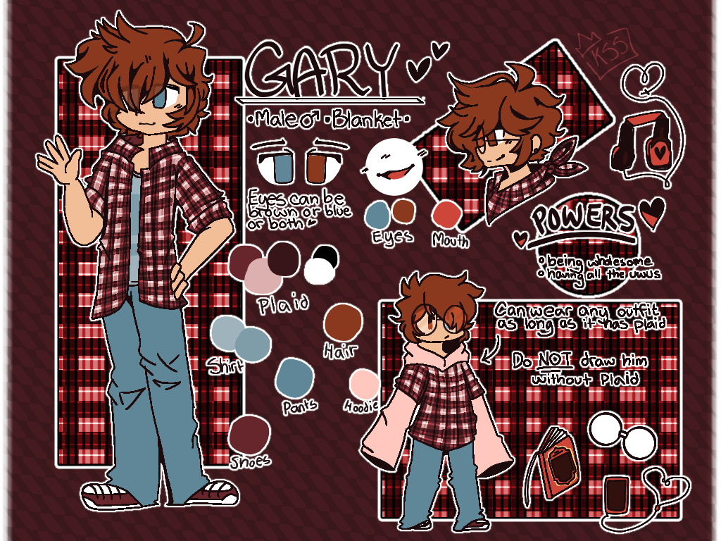 Gary | Ref by KingSillySmilez on DeviantArt