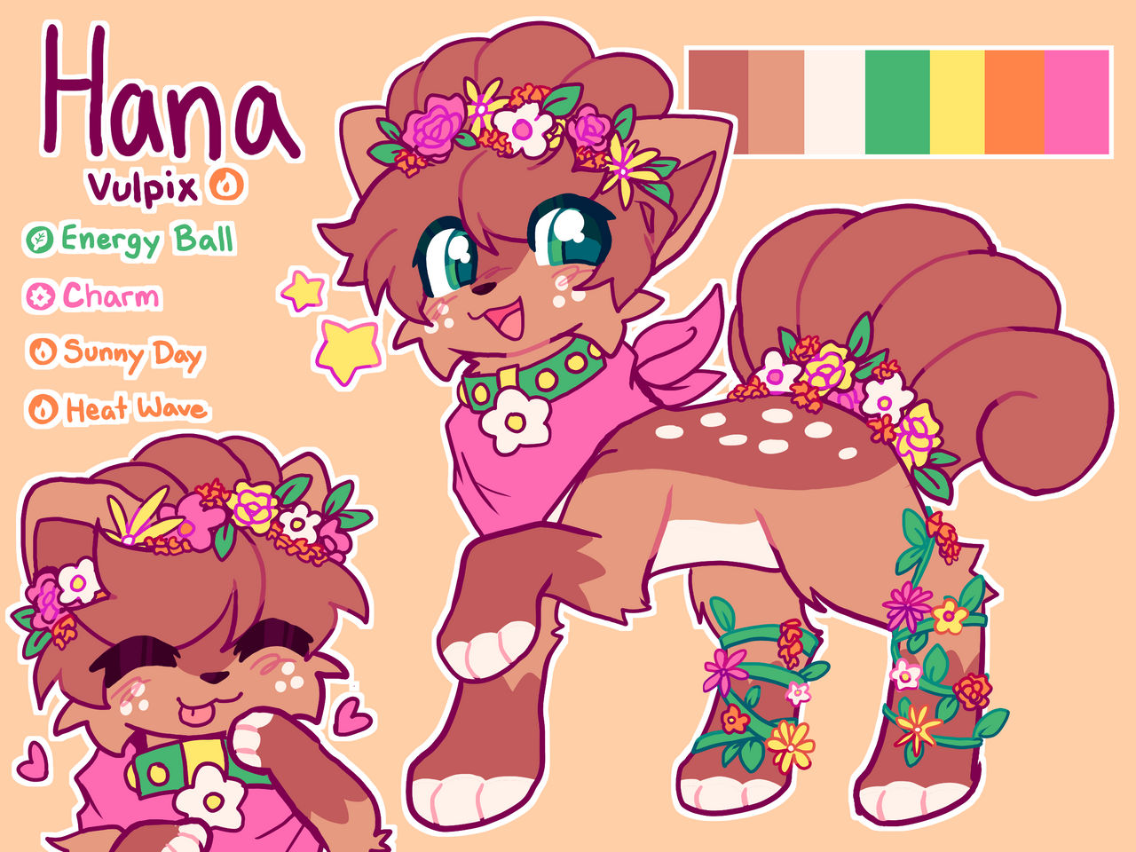 Vulpix Han Hana the Vulpix! by KingSillySmilez on DeviantArt