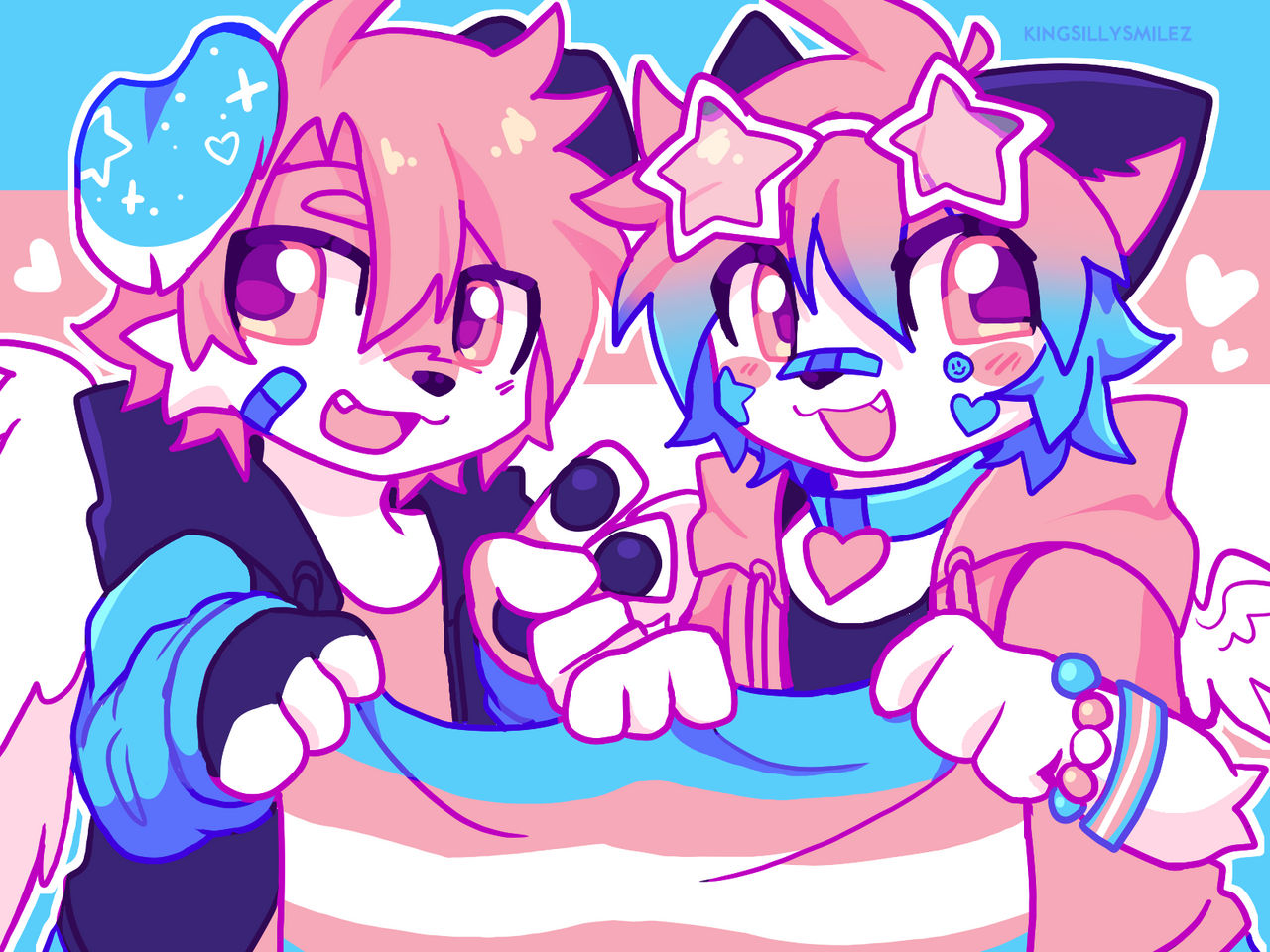 Happy Trans Day of Visibility! by KingSillySmilez on DeviantArt