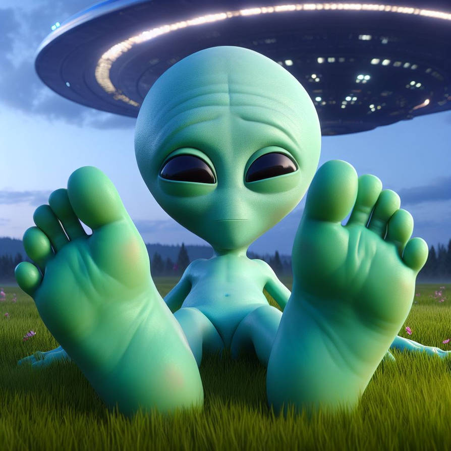 Alien Insect Feet Bing AI - Big Alien Feet 7 by ArtificalTickler on DeviantArt
