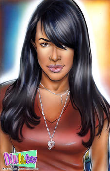 AALIYAH Portrait for a friend