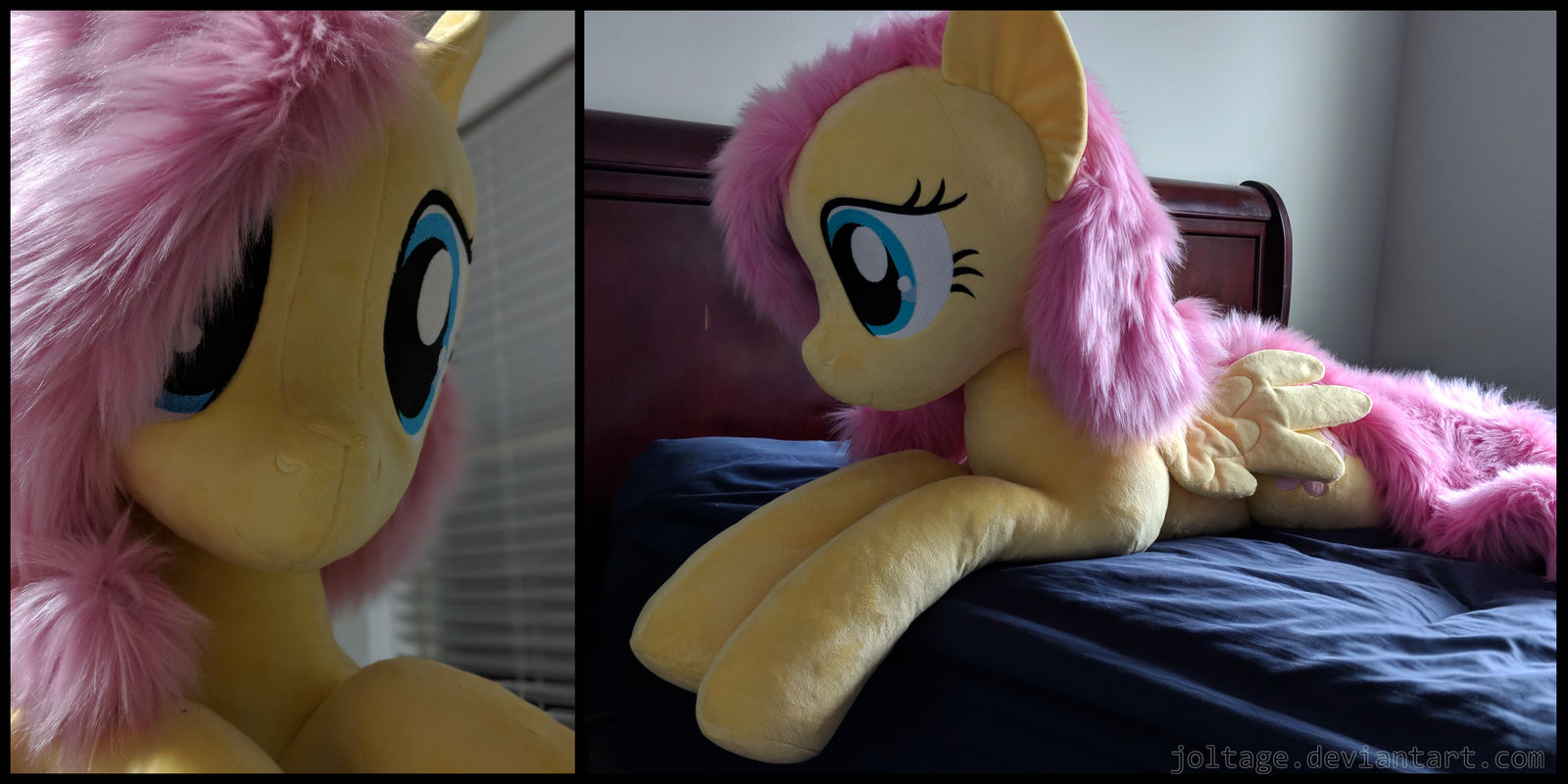 Cuddle-Size Fluttershy by Joltage