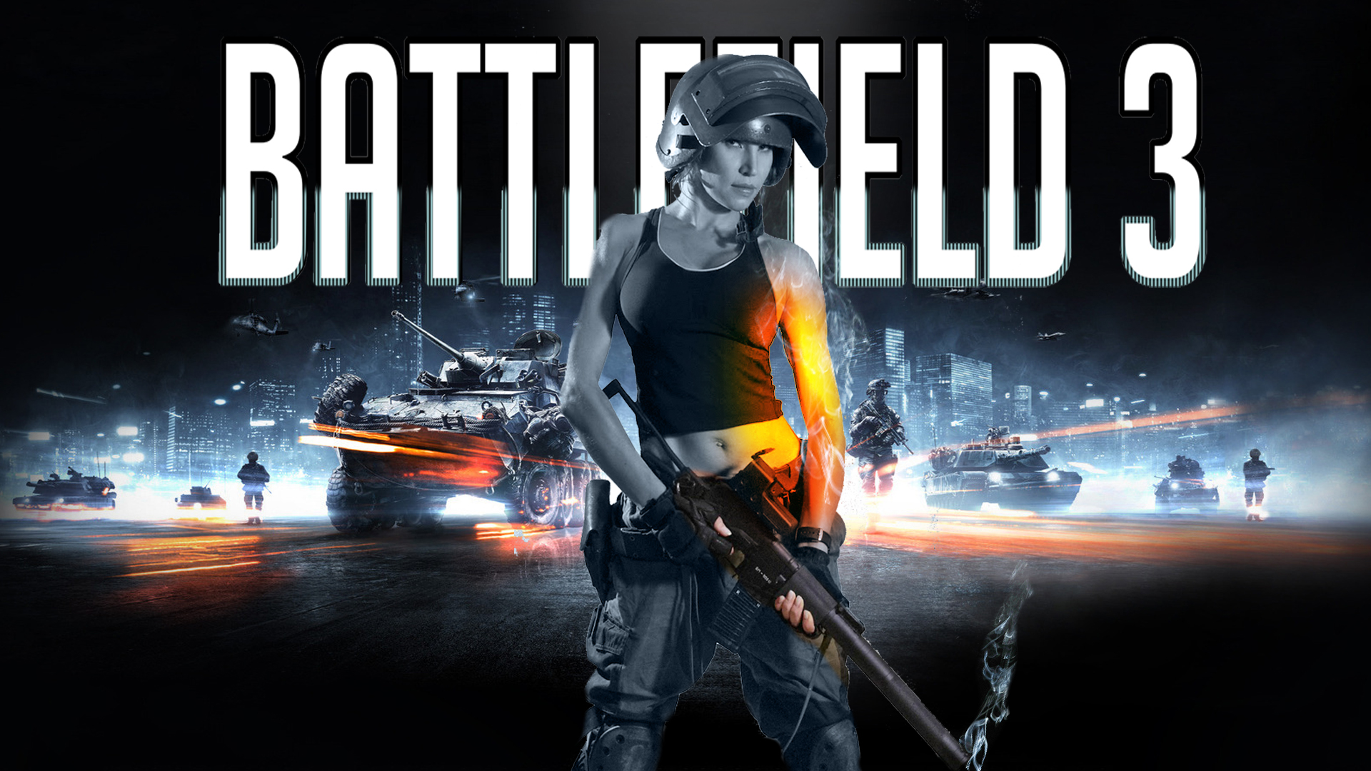 Battlefield 3 Poster Girl