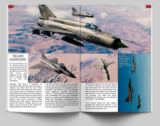 Ace Combat SHATTERED SKIES Magazine Page 6 and 7