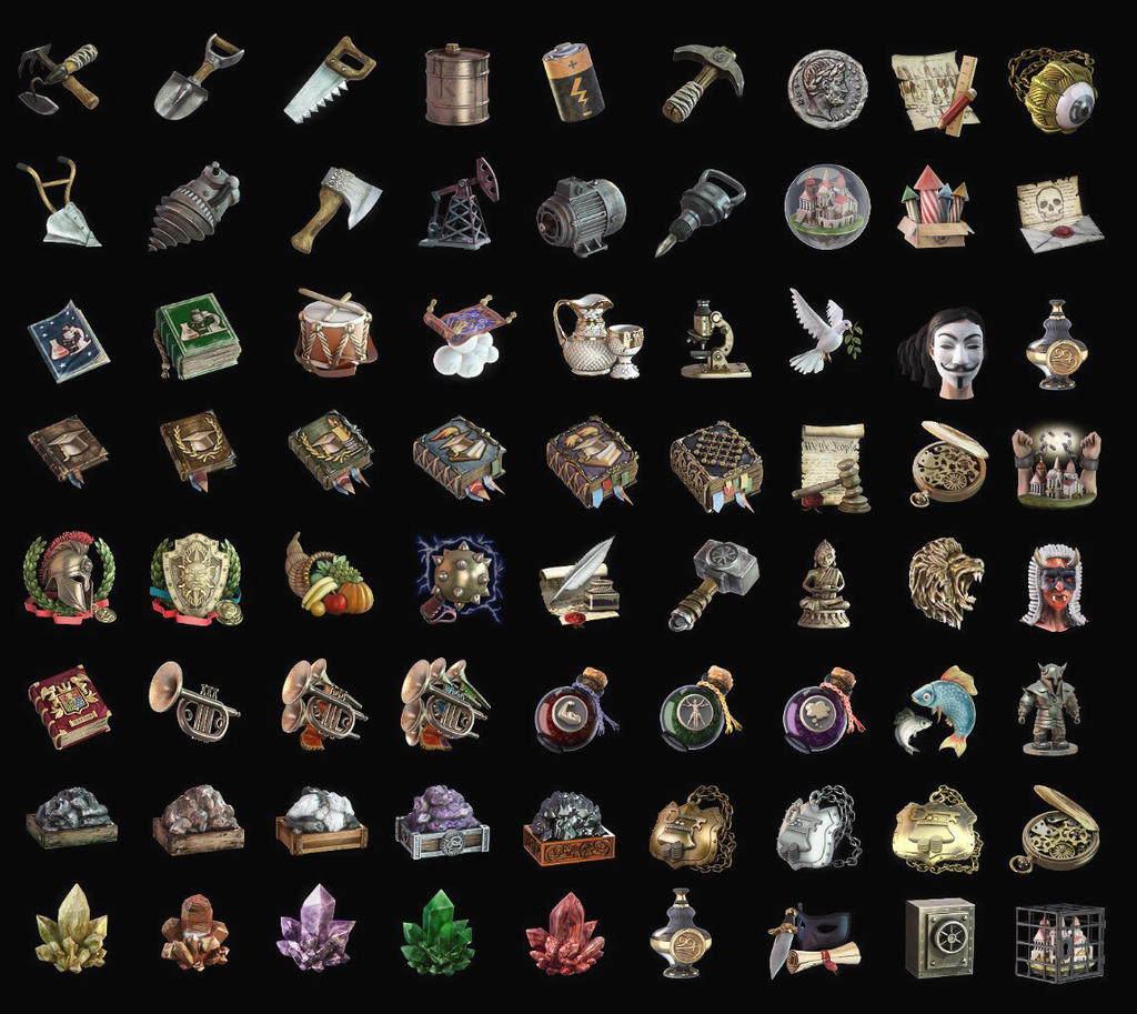 3d Items for shop by Batrun on DeviantArt