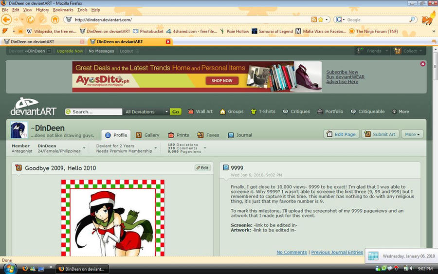 999999 Screen Screenie: 9999 by DinDeen on DeviantArt