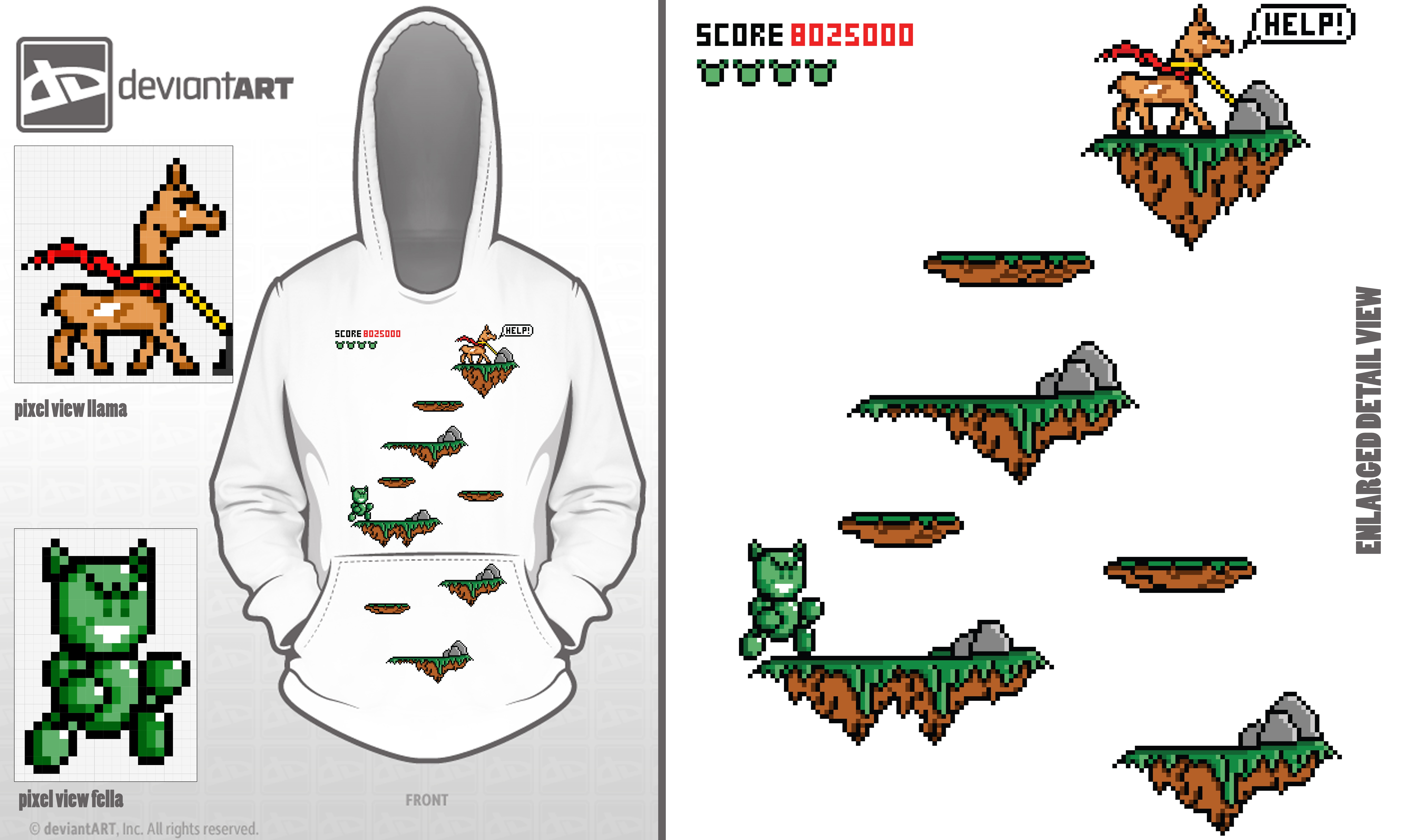 pixel shirt design 2