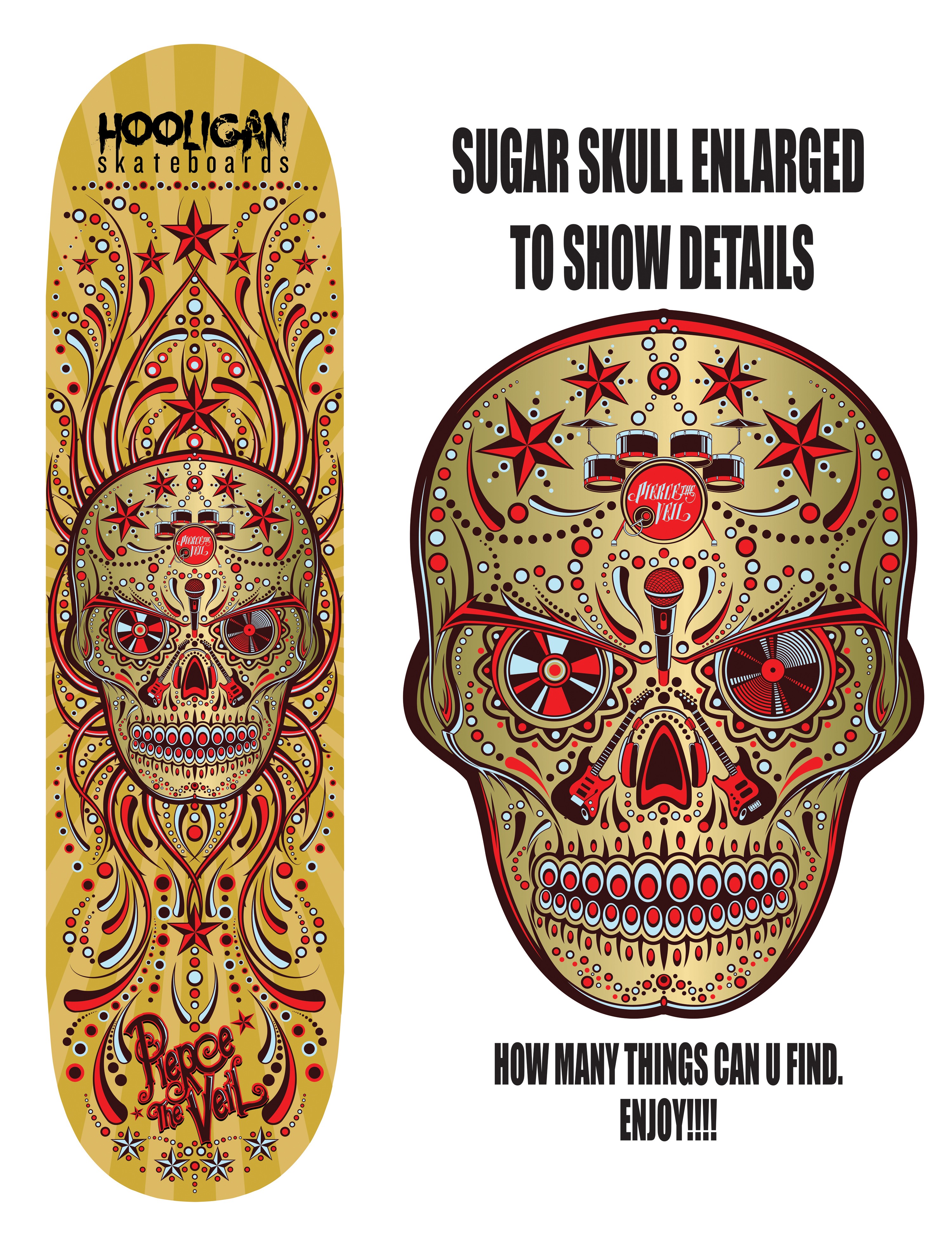 Sugar Skull Music Design Deck