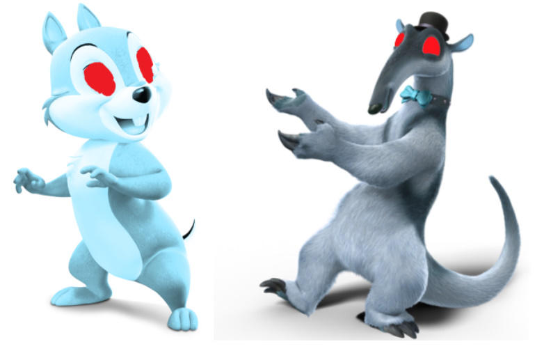 Dark Computer Charlie Dark Chippy and Dark Charlie the Anteater by ChippySonner2022 on DeviantArt