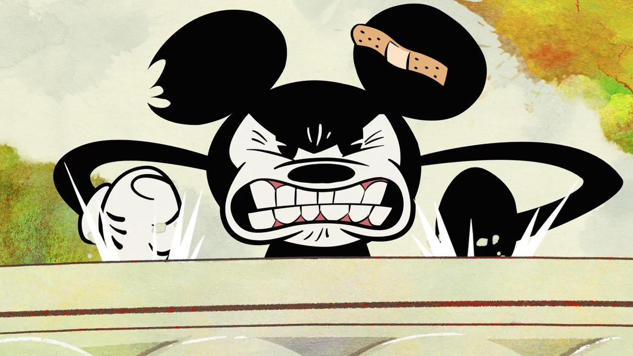 Mickey Mouse Raging Mickey Mouse (Angry) by ChippySonner2022 on DeviantArt