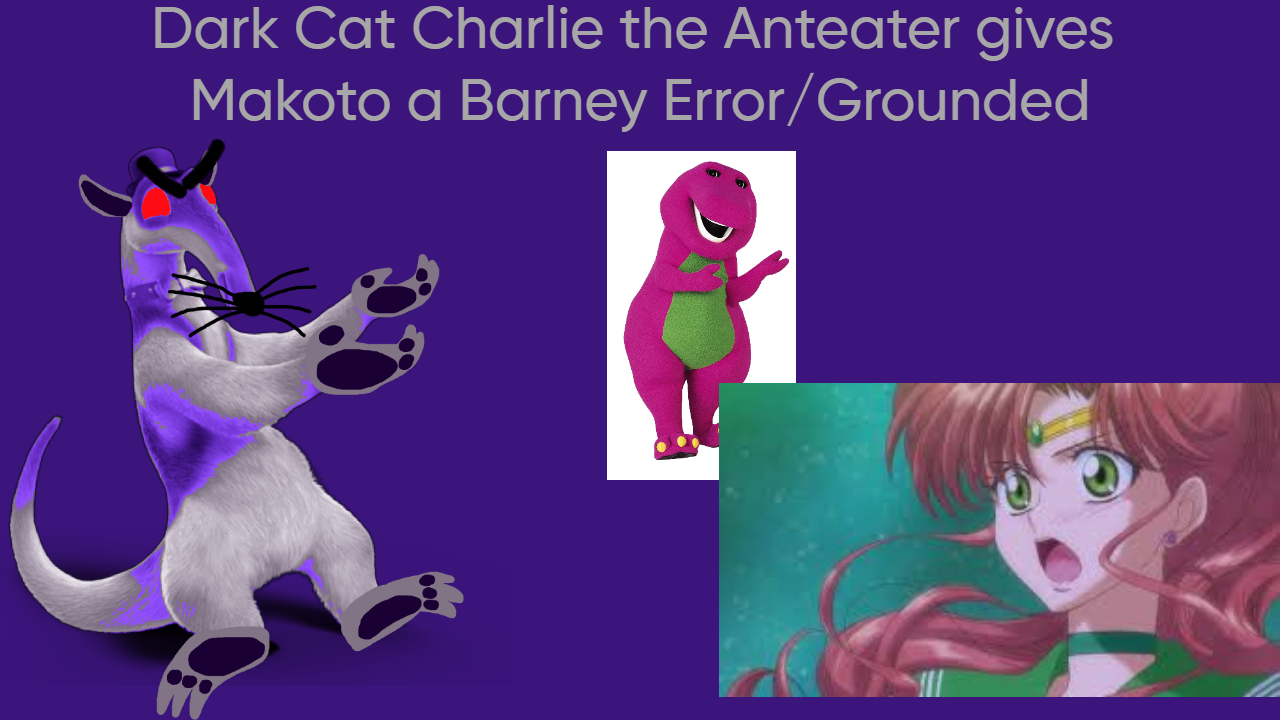 Dark Computer Charlie Dark Cat Charlie The Anteater Inspiration by ChippySonner2022 on DeviantArt