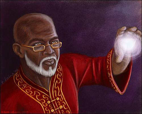 Shining Wizard by tlaine