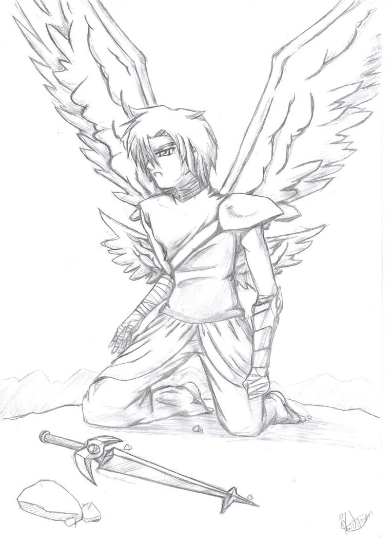 Um Anjo e sua espada by Kamio-Tenshi on DeviantArt