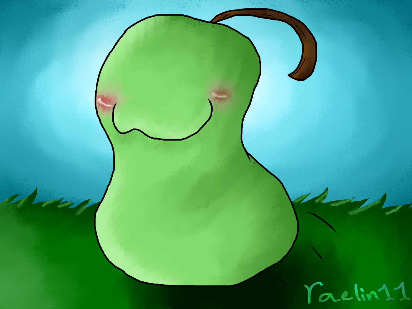 Happy Widdle Pear