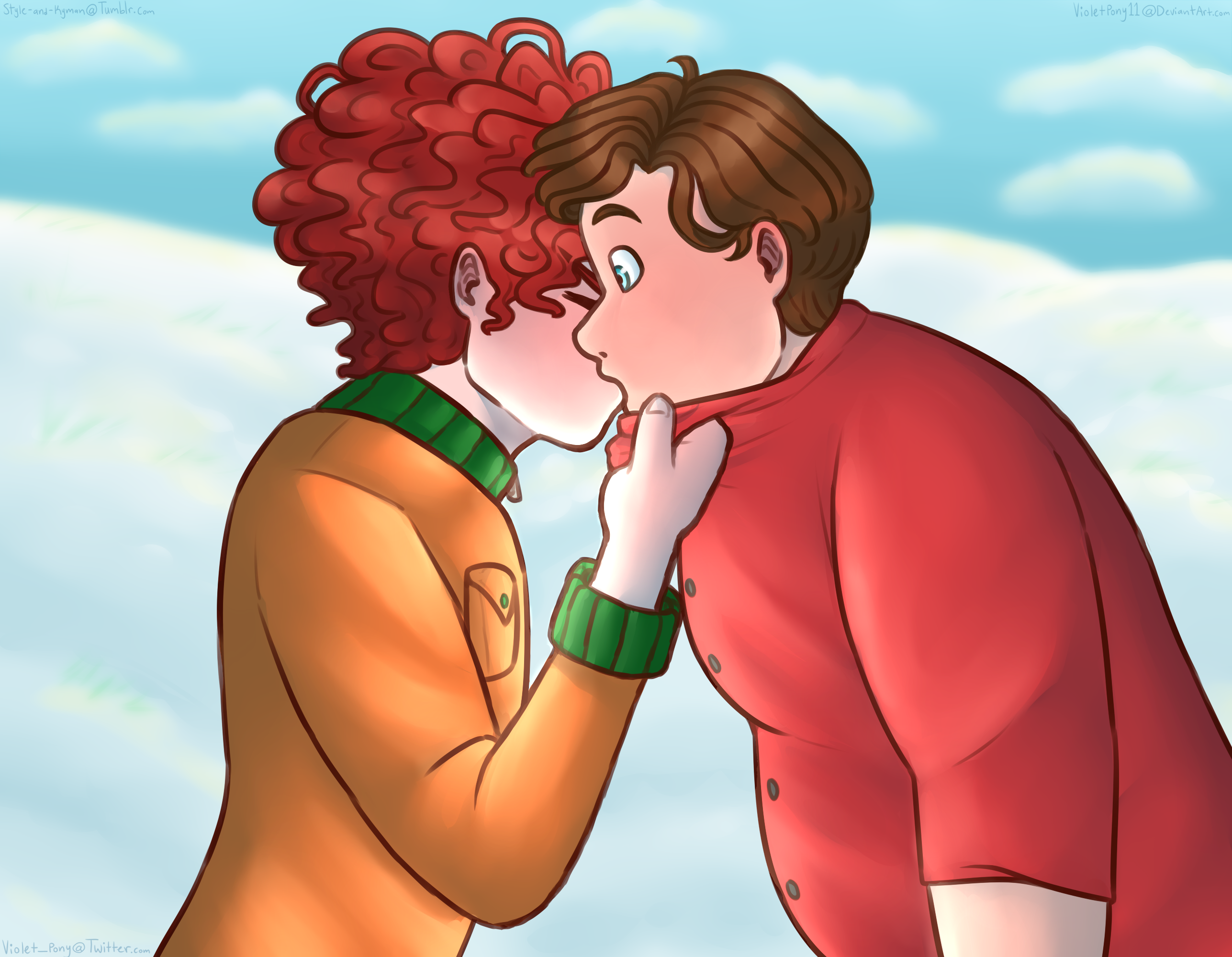 Jam (First Kiss at a Spooky Soiree) by FeralRAD on DeviantArt