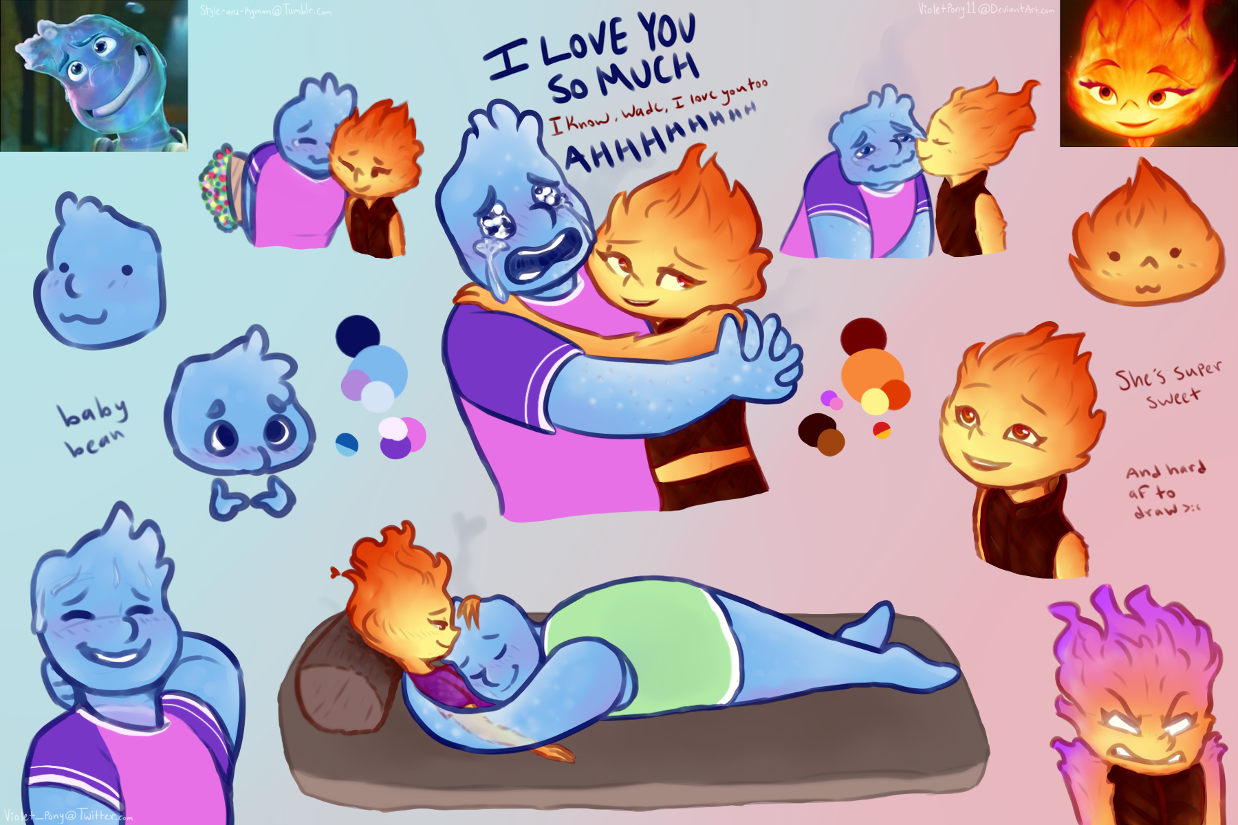 I Love Them So Much by VioletPony11 on DeviantArt