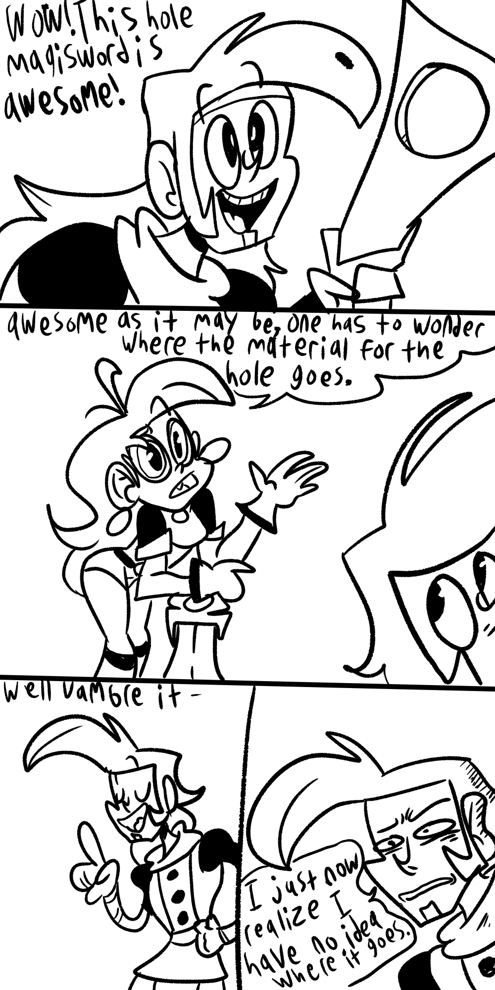 Magiswords fan comic