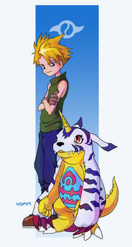 Matt and Gabumon