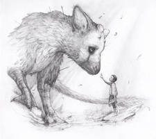 Apprehension - The Last Guardian Fanart