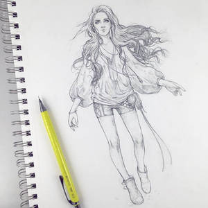 Christina, the Princess Sketch