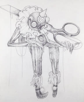 Drawtober 23/31 - Possessed Marionette