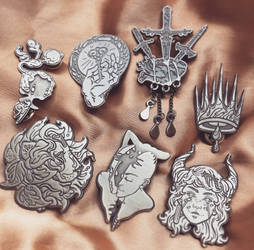 New Metal Pins!