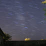 Star trail in Alabama Sky