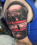 Surreal old man portrait by TattooistSasha