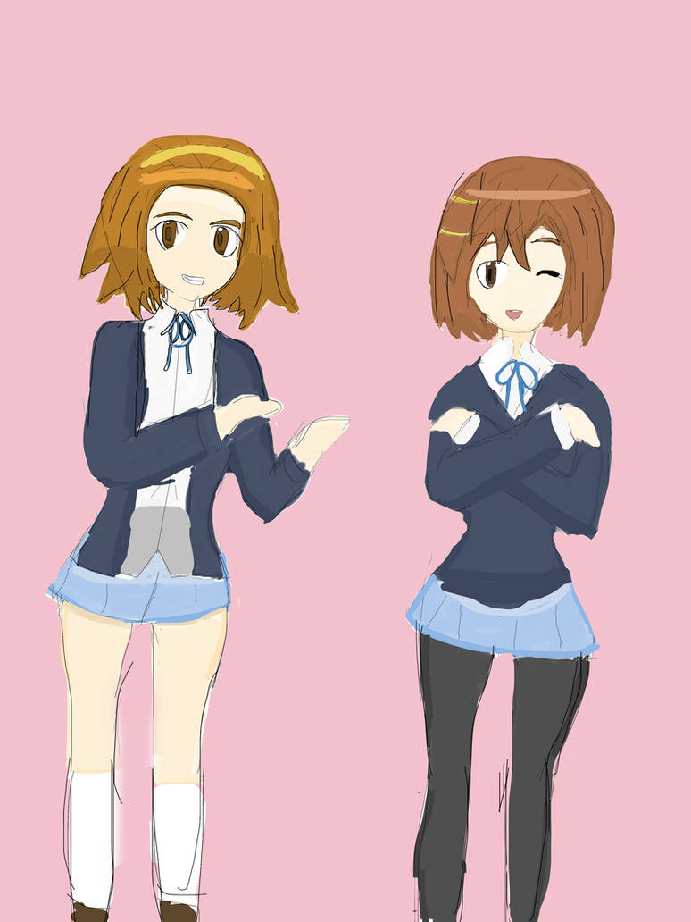 Yuji And Ritsu Yui and Ritsu (K-ON) by SoulsoftheSword on DeviantArt