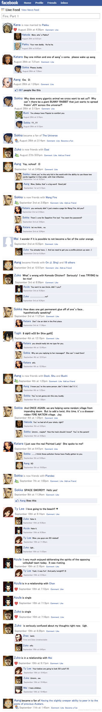 Avatar Facebook Fire Part 1