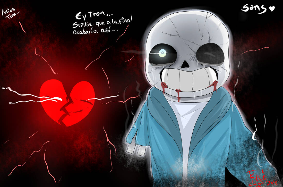 Sans's Death Undertale by NayrKoruksta on DeviantArt