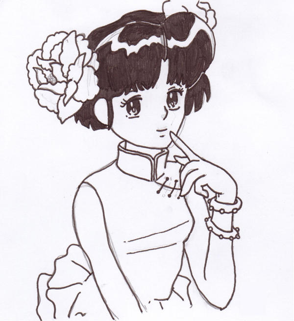 Akane Drawing Ranma Akane Tendo From Ranma by Miwame on DeviantArt
