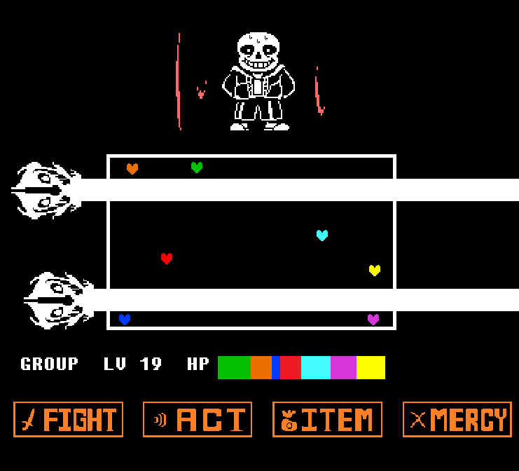 Grouptale - Sans Battle by Pardoxia on DeviantArt