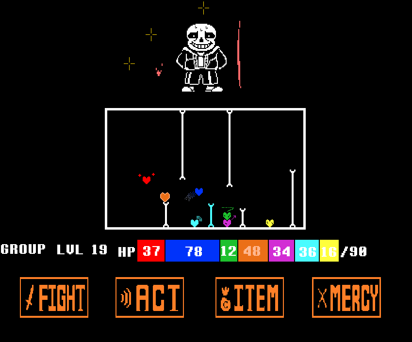 Grouptale - Sans Battle by Pardoxia on DeviantArt