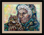 Old Lady and Cat by Antonia Chan by samxinzhang