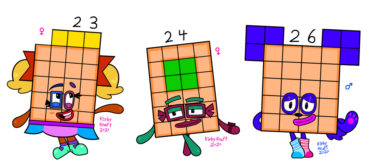 Numberblocks 23