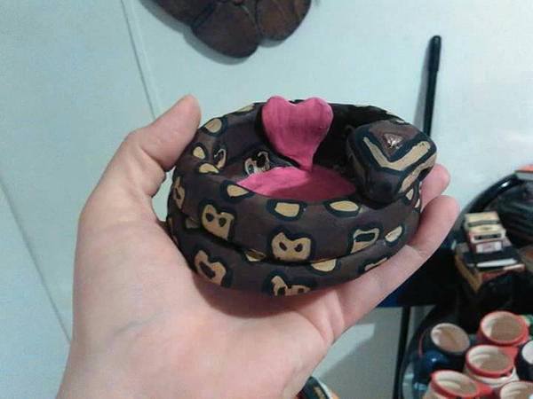python candy dish by AnglisMortes on DeviantArt