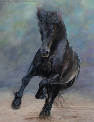 Unbroken - Pastel painting by ooBLACKNIGHTINGALEoo Unbroken - Pastel painting by ooBLACKNIGHTINGALEoo