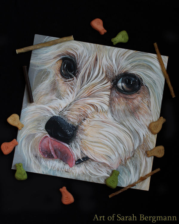 All the treats.. ( Acrylic Painting ) by ooBLACKNIGHTINGALEoo All the treats.. ( Acrylic Painting ) by ooBLACKNIGHTINGALEoo