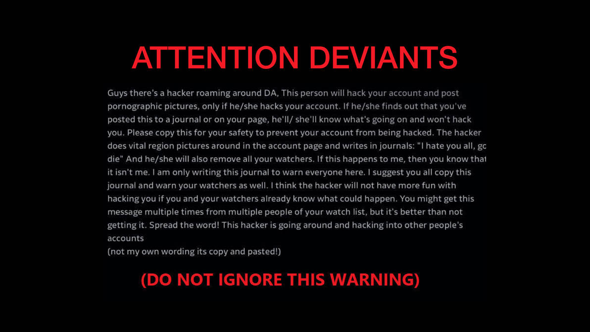 Don T Get Hacked By Robbietvdeviant On Deviantart Don T Get Hacked By Robbietvdeviant On Deviantart