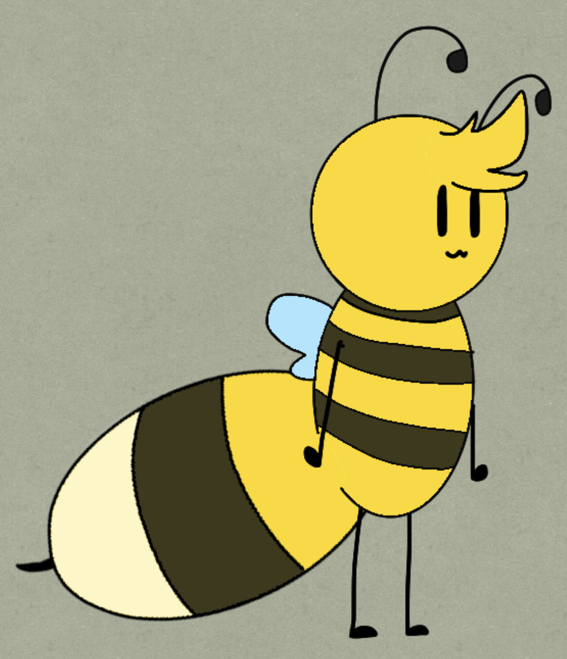 Bee Deviantart Style Just a Bee by RobbieTVDeviant on DeviantArt