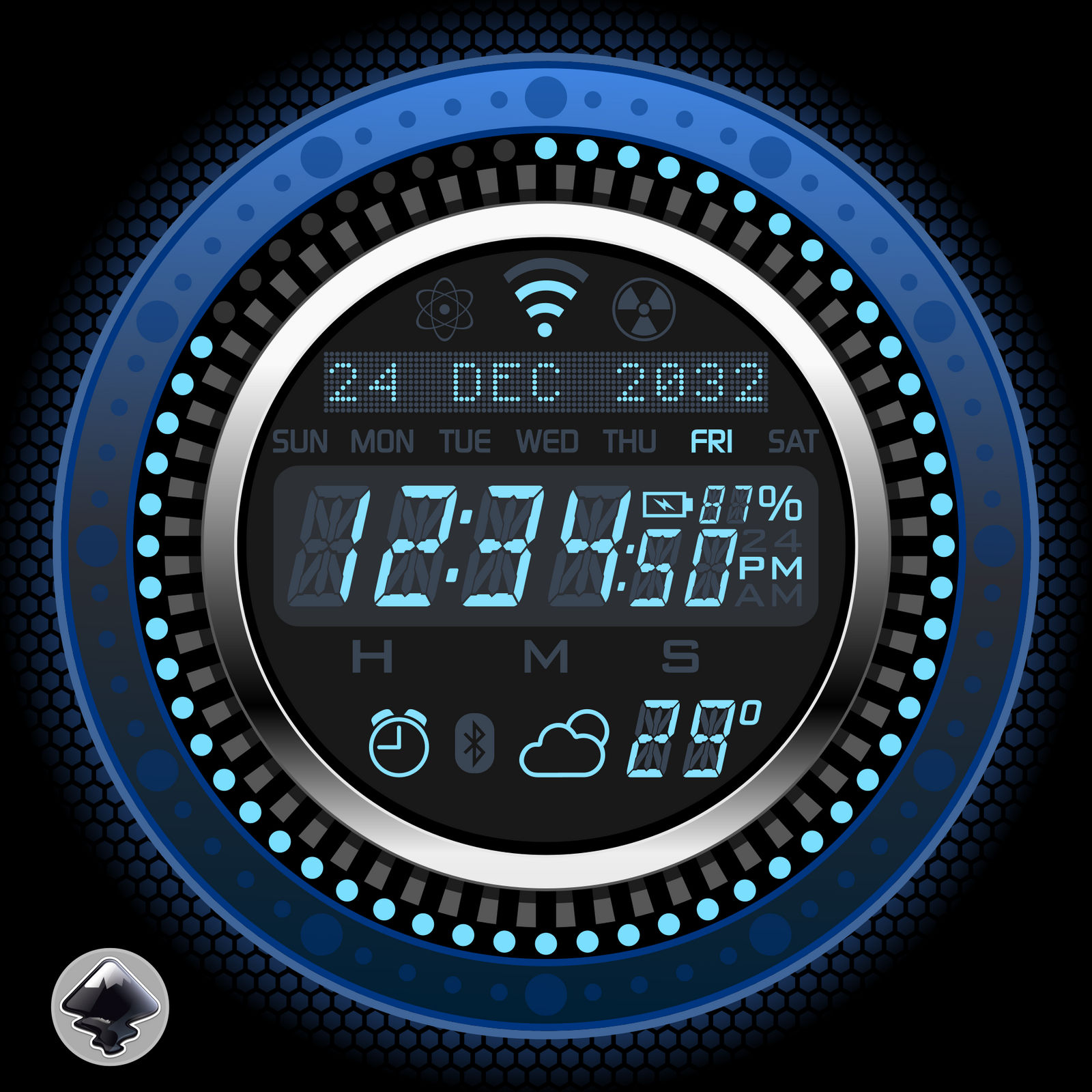 Futuristic Stopwatch - Vector by DG-RA on DeviantArt
