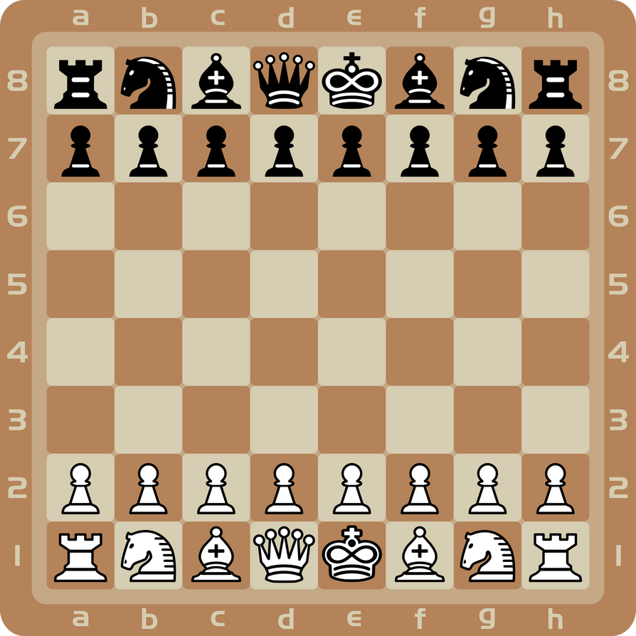 Chess Squarews Chess 2d - Brown squares - Vector by DG-RA on DeviantArt