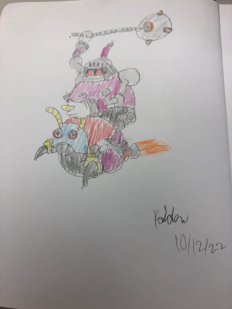 Heavy Rider by ADHDAroAce on DeviantArt