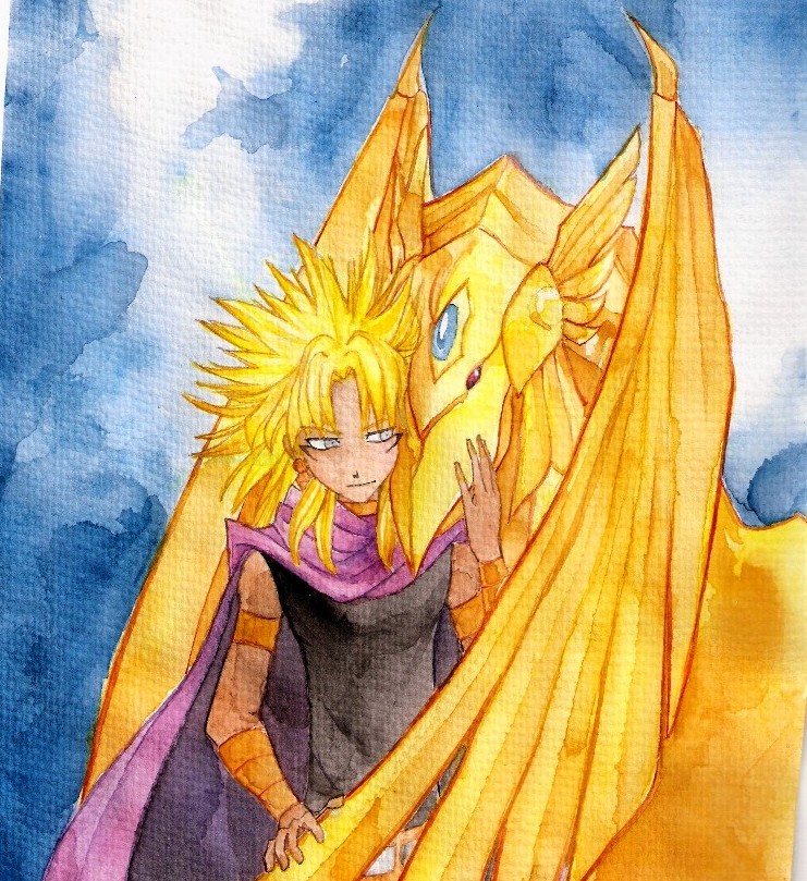 Yami Malik and the Winged Dragon of Ra