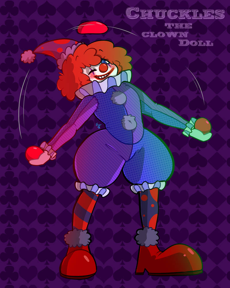 Chuckles The Clown Doll {AT} by EVETHETHOT on DeviantArt
