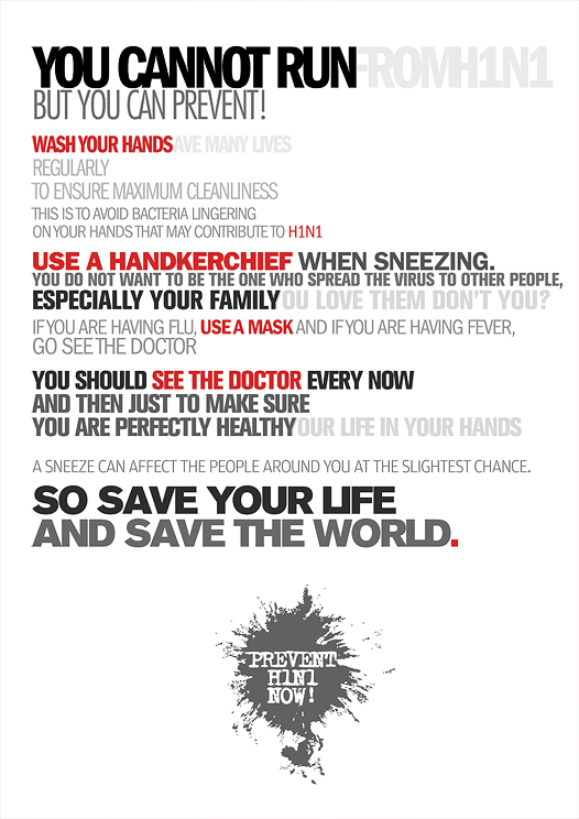 H1N1 Poster 1