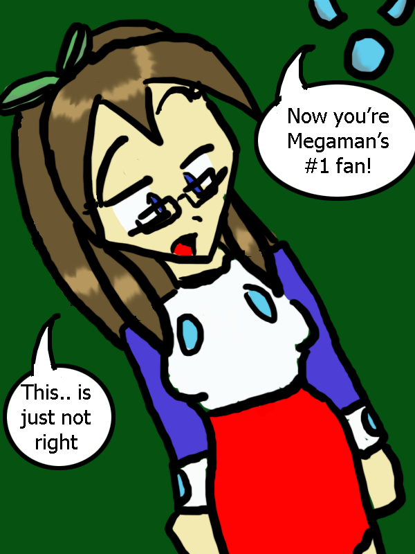 Pip is Megaman's number 1 fan